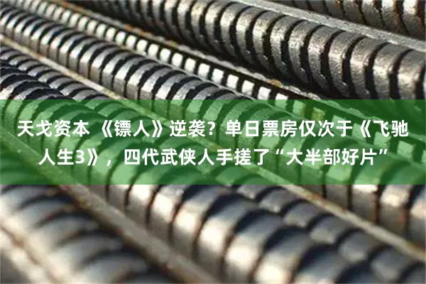 天戈资本 《镖人》逆袭？单日票房仅次于《飞驰人生3》，四代武侠人手搓了“大半部好片”